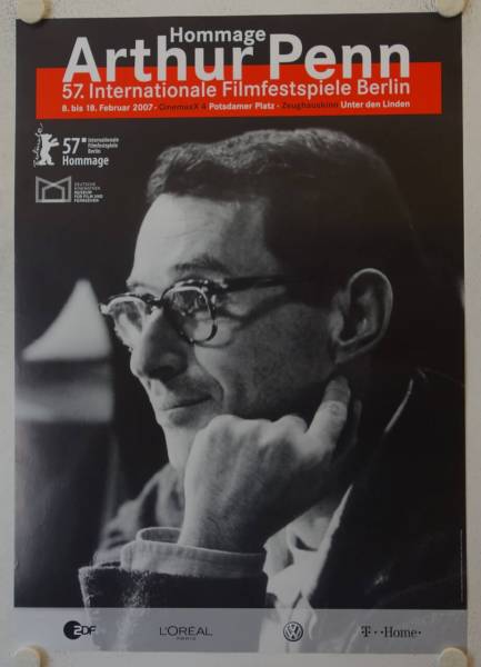 Hommage Arthur Penn originales deutsches Filmfestival Plakat